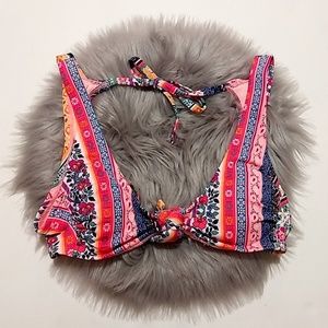 Xhilaration Multi Pattern Bikini Swimsuit Top XS